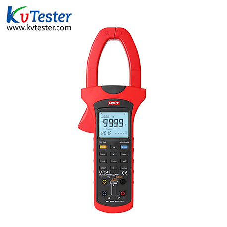 Clamp harmonic power meter
